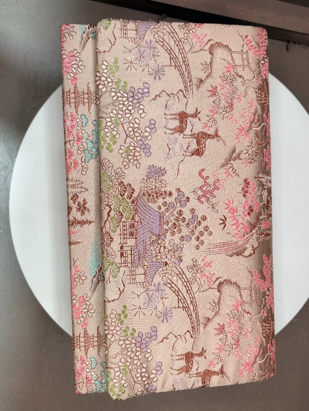Vintage T Yamanaka Kyoto Japan Brocade Clutch Handbag